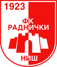 FK Radnicki Nis zastava iz 80 ih 50x35 sm -  (23649365)